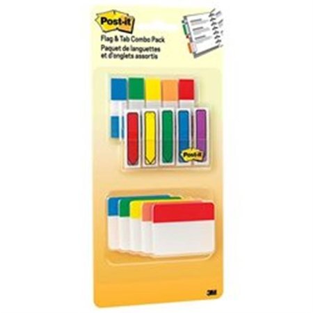 3M 3M 686XLP Flags & Tabs Combo Pack; Assorted Primary Colors - Pack of 230 686XLP
